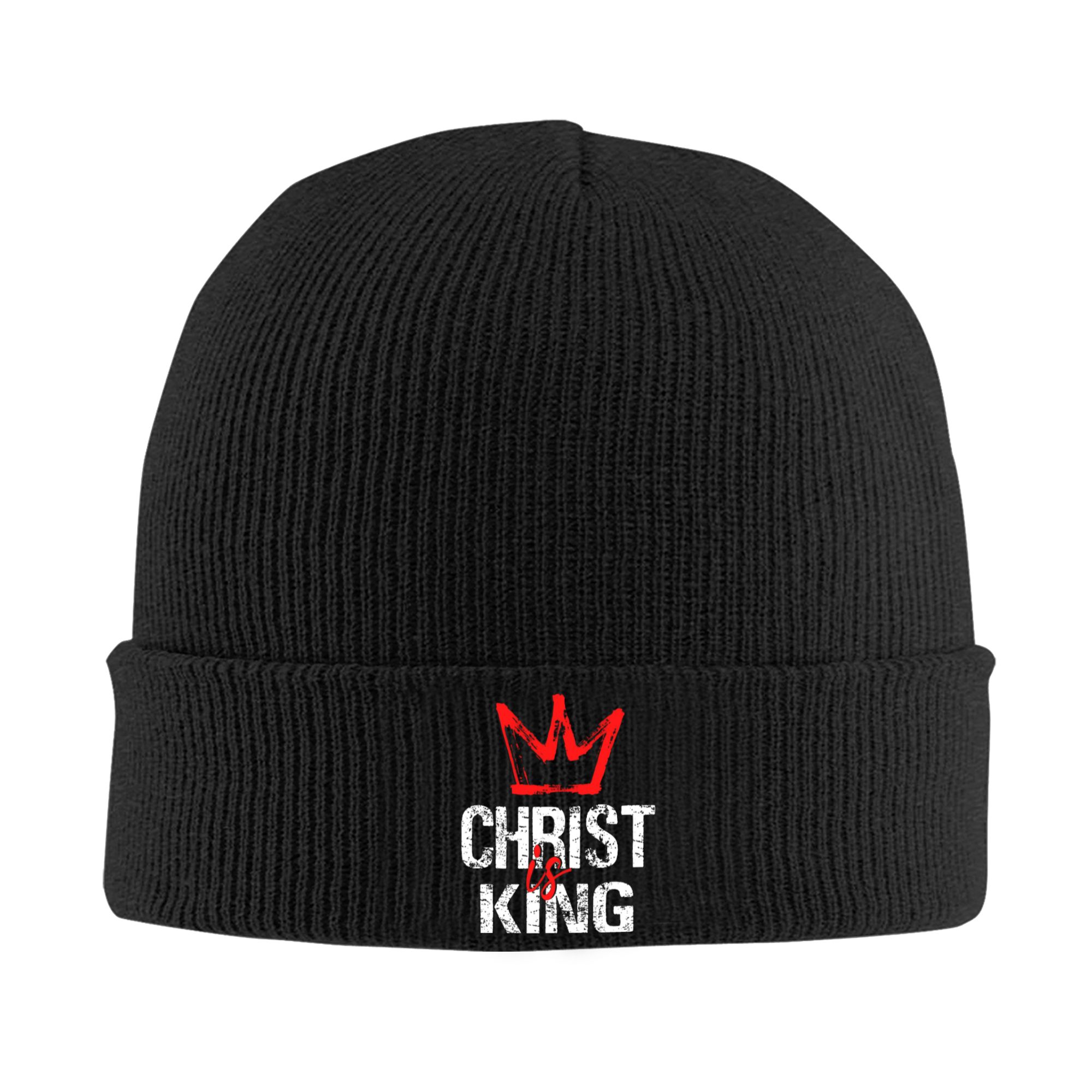 Beanie Cuffed Knit - 남녀 공용 골지 니트 커프 비니