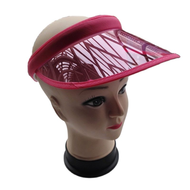 Baseball Cap Structured - 여성을 위한 새로운 간단한 투명 PVC