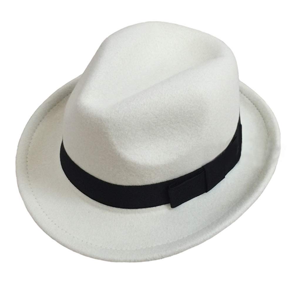 Fedora Hat Wool - 어린이용 마이클 잭슨 모자 - 페도라