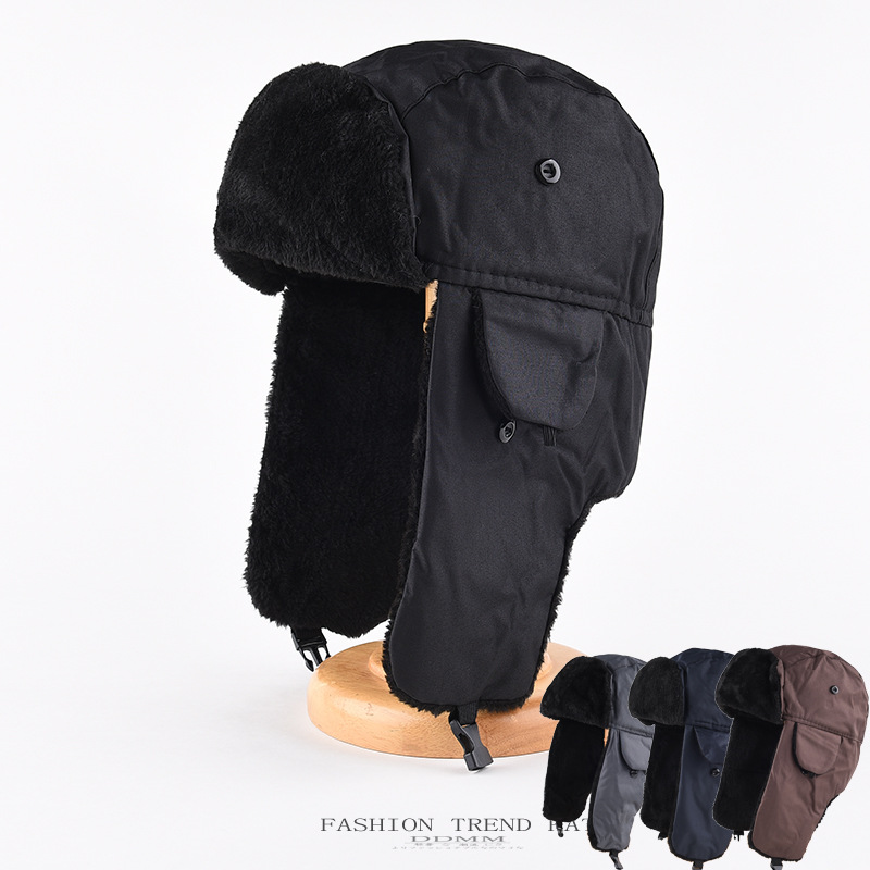 Winter Trapper Hat - 1pcs 남성용 겨울 따뜻한 우샨카 트래퍼