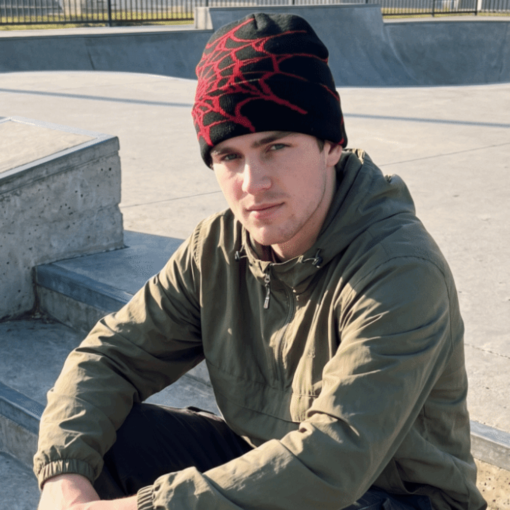 빈티지 소프트 스파이더 웹 패턴 비니 캡 스트레치 스트 - Beanie Cuffed Knit 리뷰 및 가격