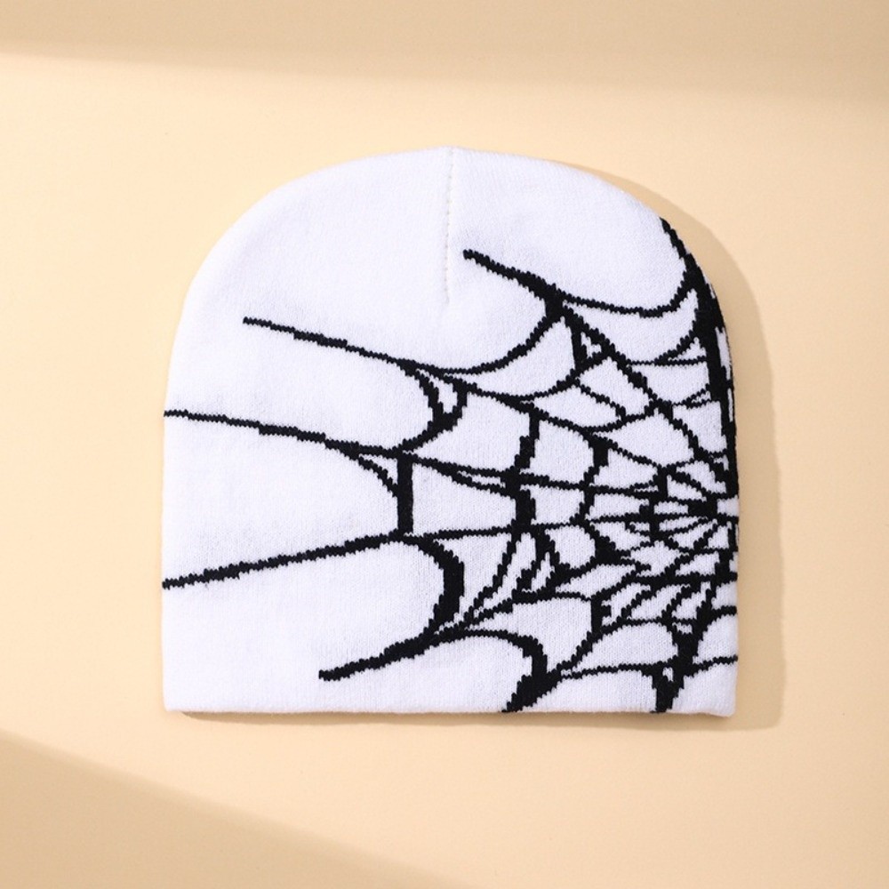 빈티지 소프트 스파이더 웹 패턴 비니 캡 스트레치 스트 - Beanie Cuffed Knit 리뷰 및 가격