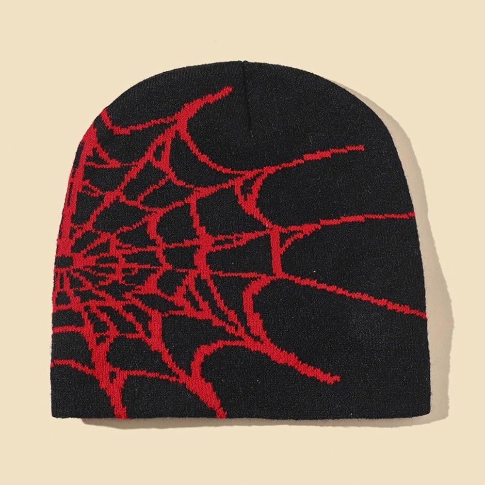 힙합 소프트 스파이더 웹 패턴 비니 캡 따뜻한 스트리트 - Beanie Cuffed Knit 리뷰 및 가격