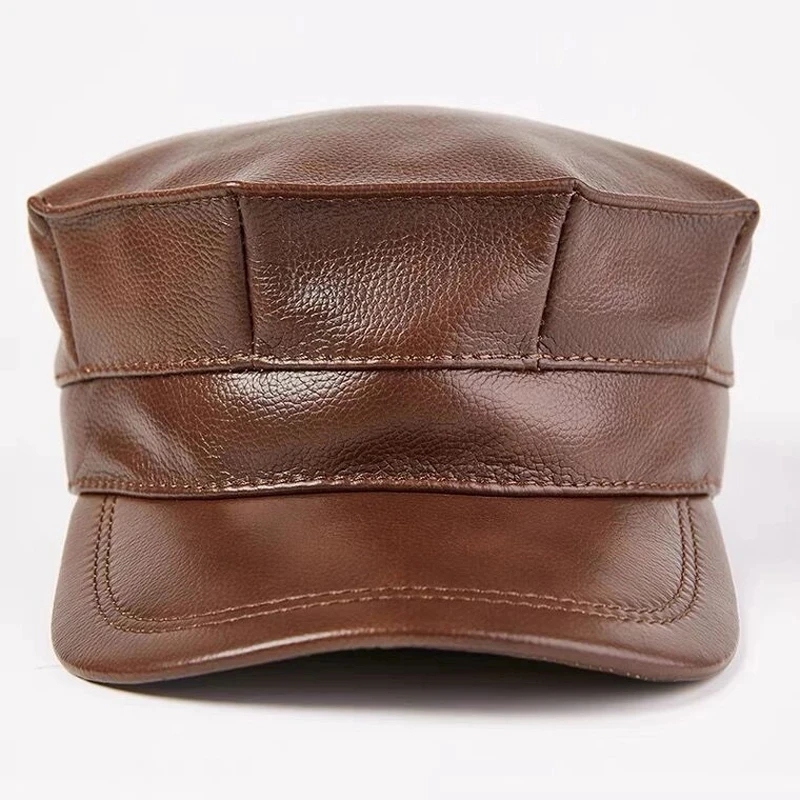 새로운 도매 겨울 열 정품 가죽 모자 여자 모자 생도  - Baseball Cap Structured 리뷰 및 가격