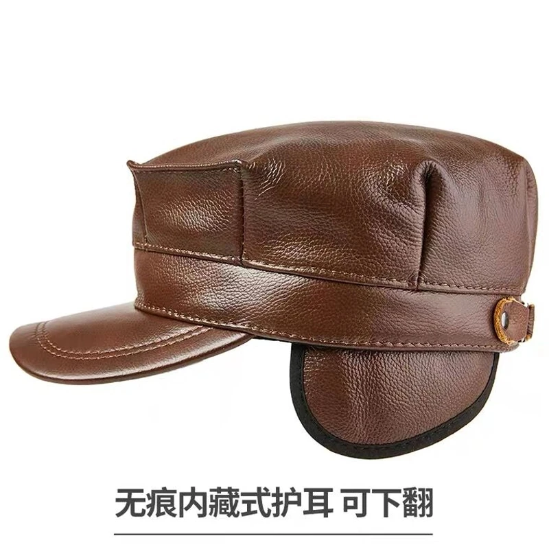 새로운 도매 겨울 열 정품 가죽 모자 여자 모자 생도  - Baseball Cap Structured 리뷰 및 가격